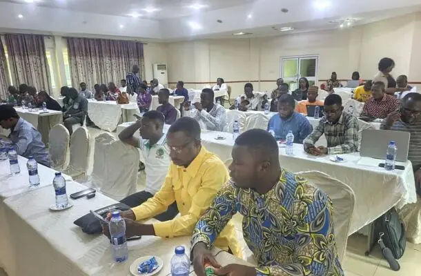 Media Practitioners in attendance at the Citizens' Platform on Constitutional Reform media sensitization