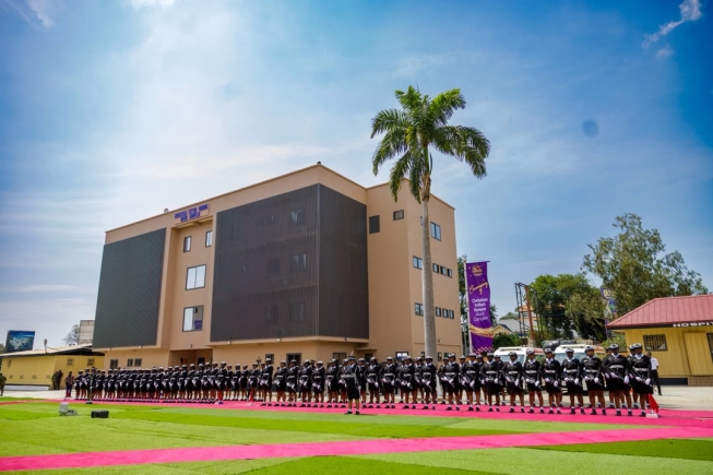 Newly inaugurated 85-ward capacity Christian Tetteh Yohunu ward complex at the Police Hospital