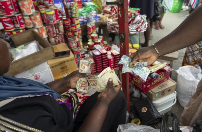 Money exchanging hands as business booms